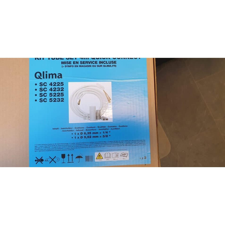 Qlima SC rørsæt (SC-JA2519,SC-4225-4232,SC-5225-5232)